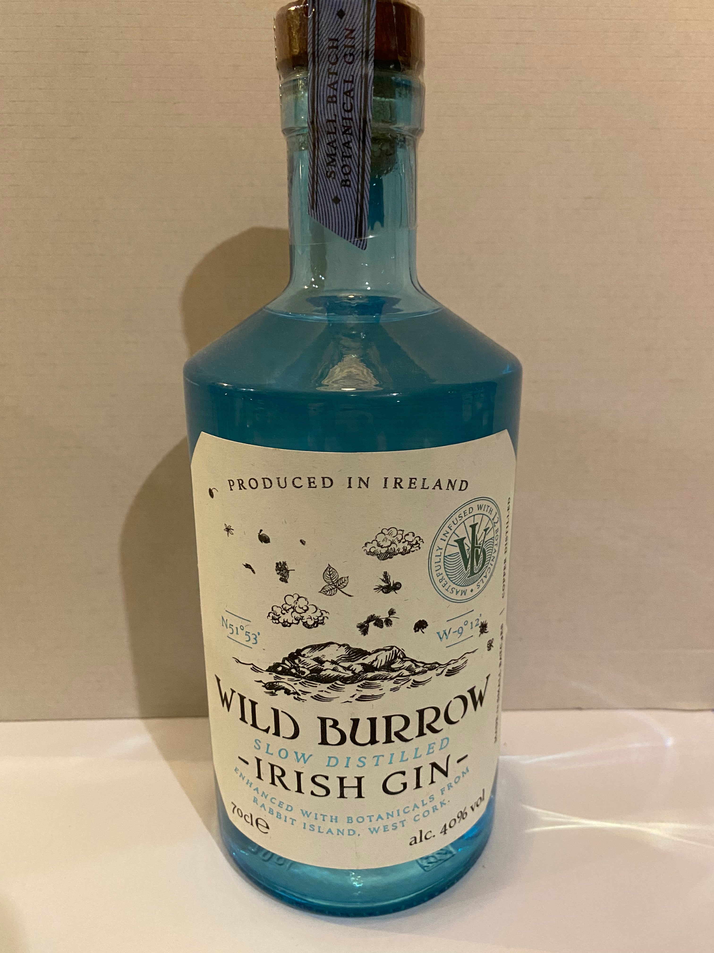 of Slow Wild Gin Burrow Distilled Irish Gin – House