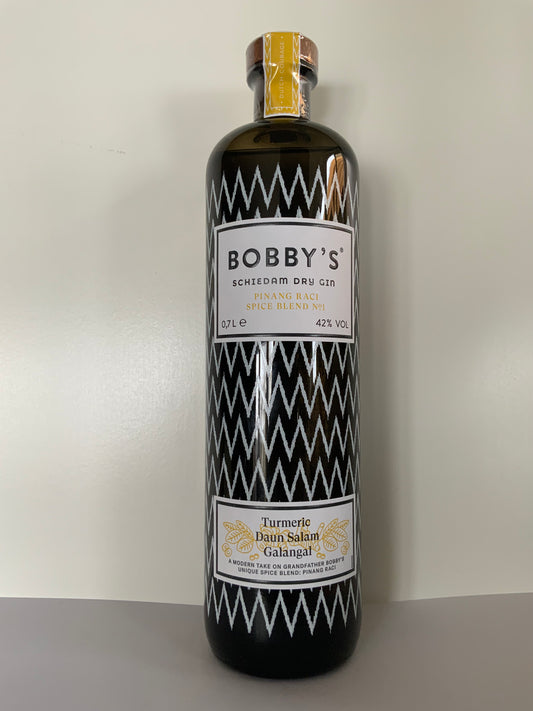 Bobby’s Schiedam Dry Gin Pinang Raki Spice