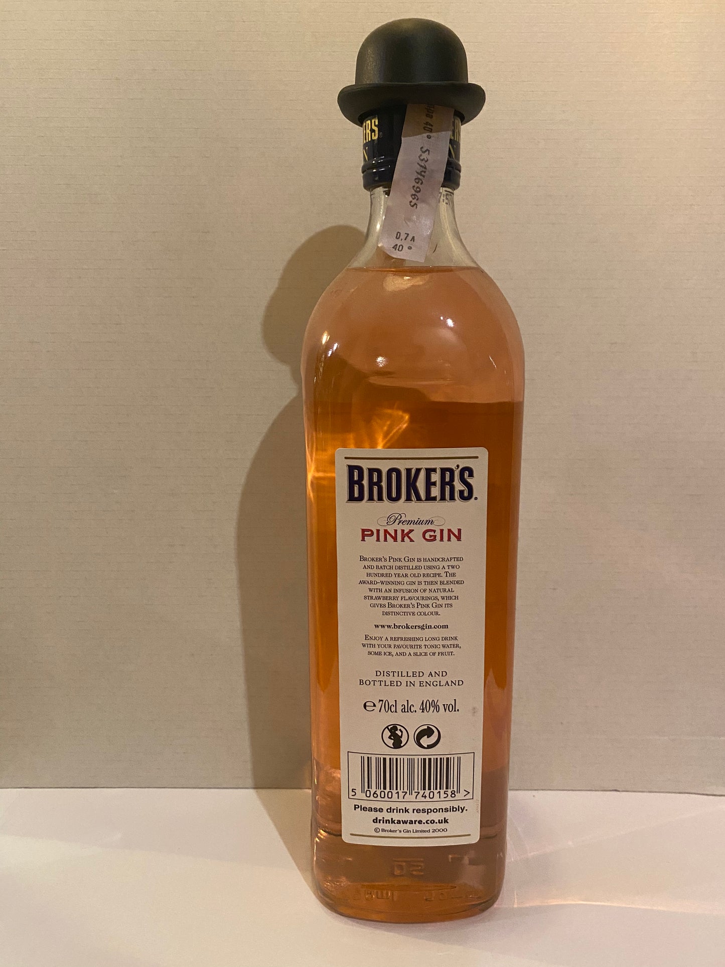 Broker’s Premium Pink Gin