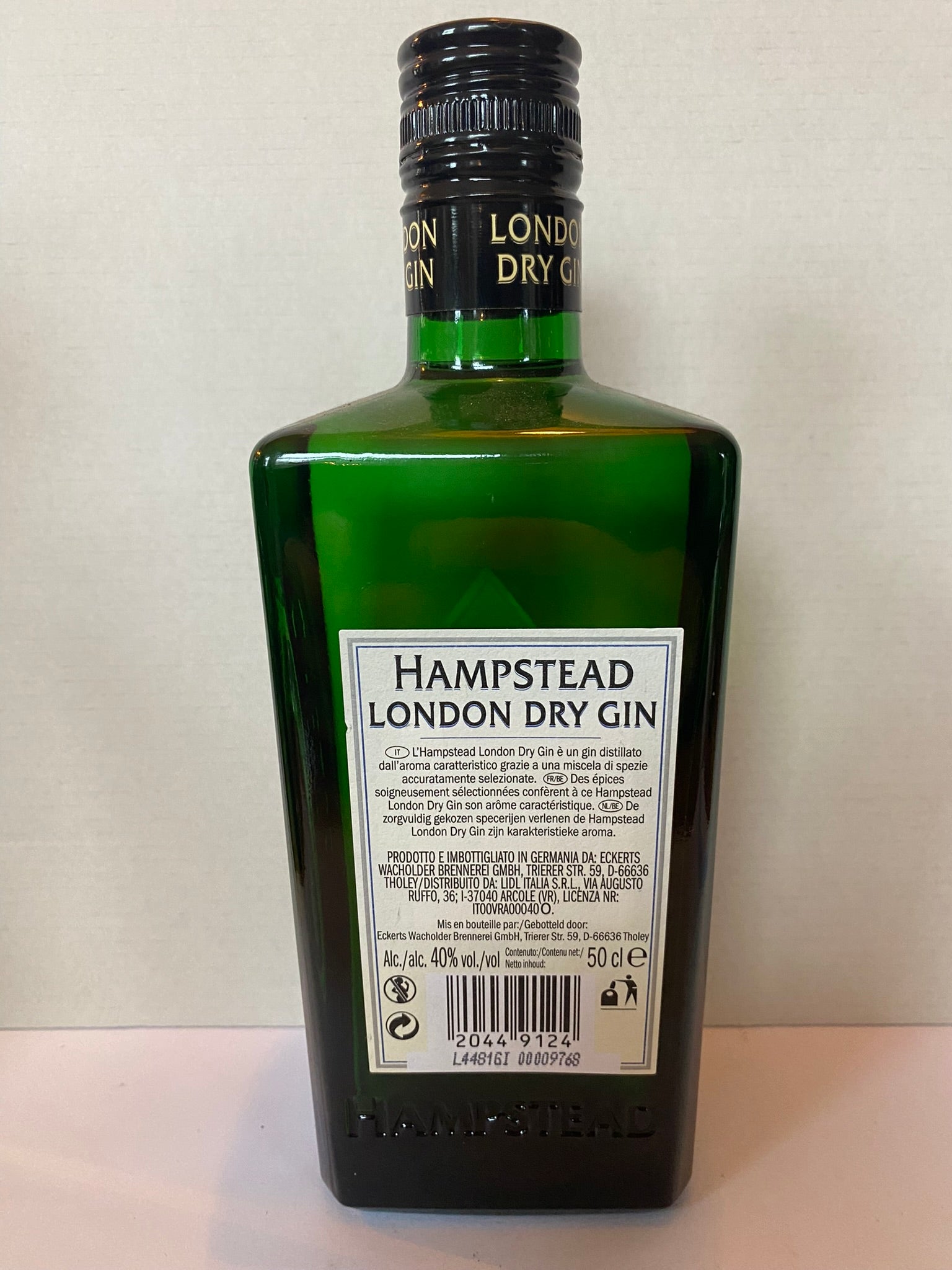 – Gin Hampstead Dry London of House Gin
