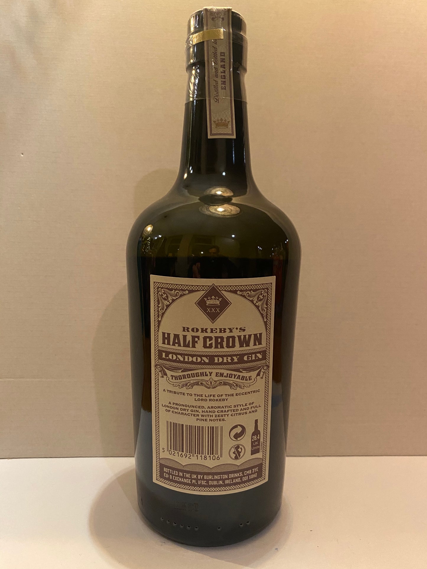 Rokeby’s Half Crown London Dry Gin