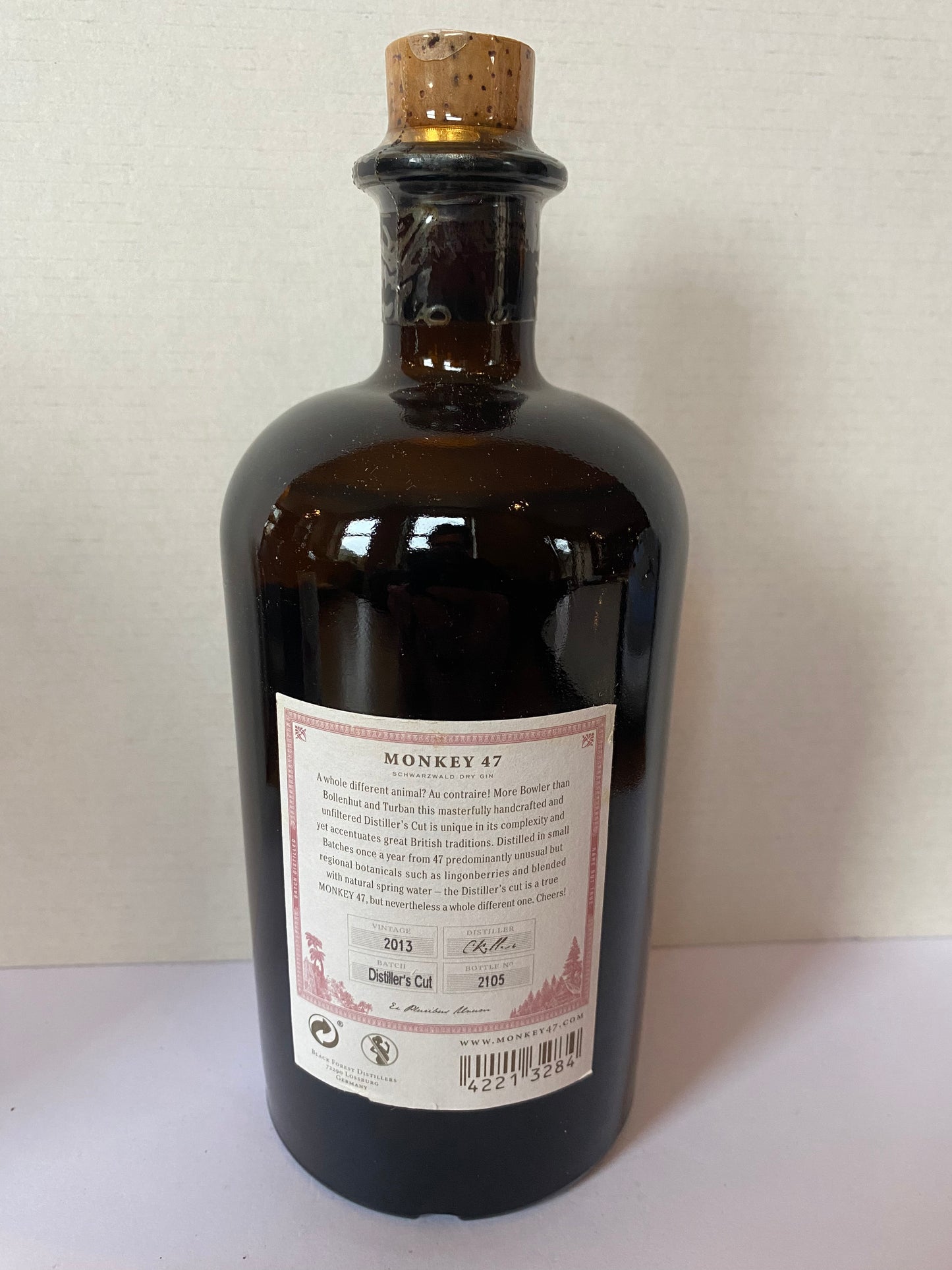 Monkey 47 Distiller’s Cut 2013/2014 No 2105