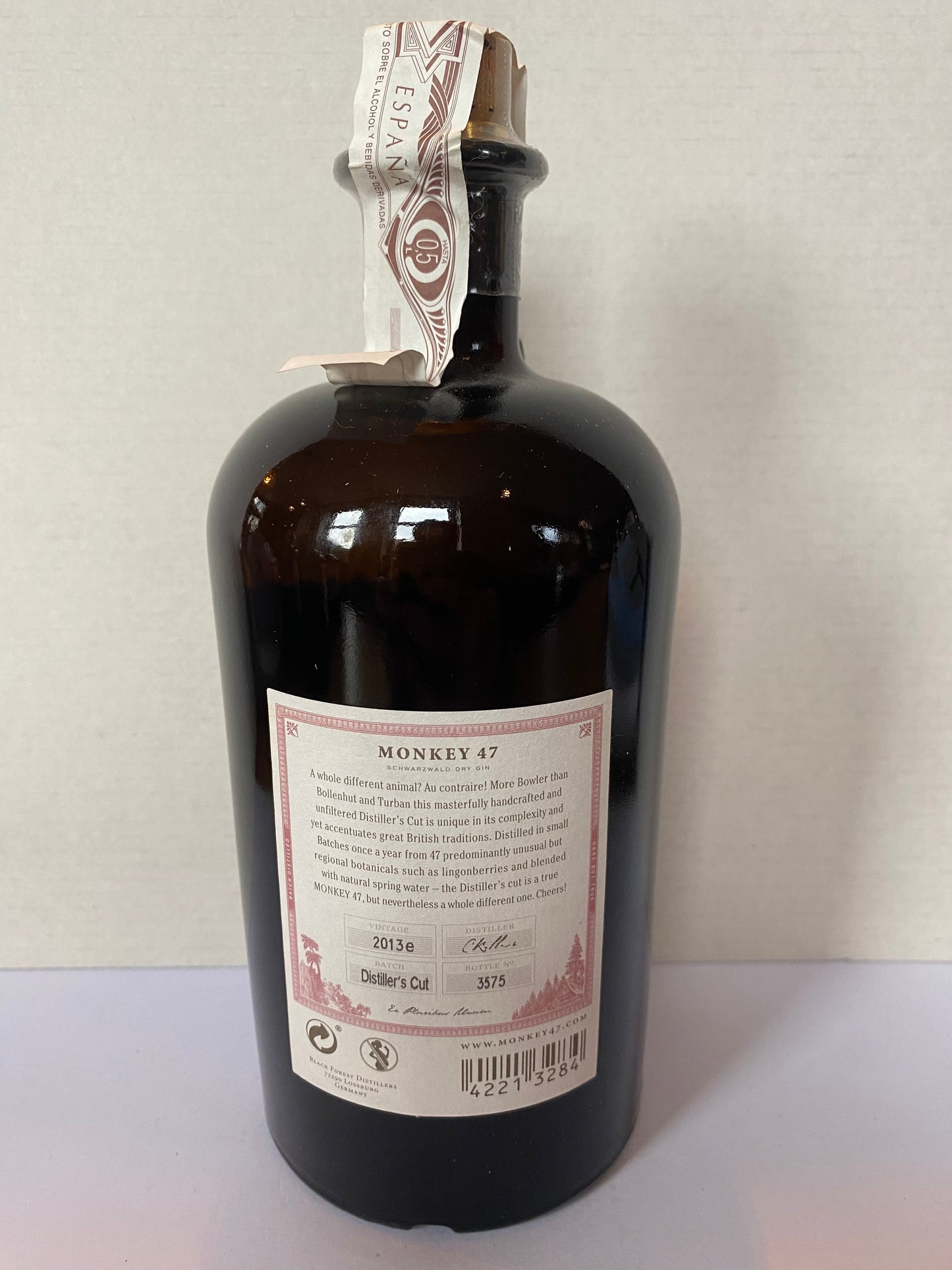 Monkey 47 Distiller’s Cut 2013/2014 No 3575