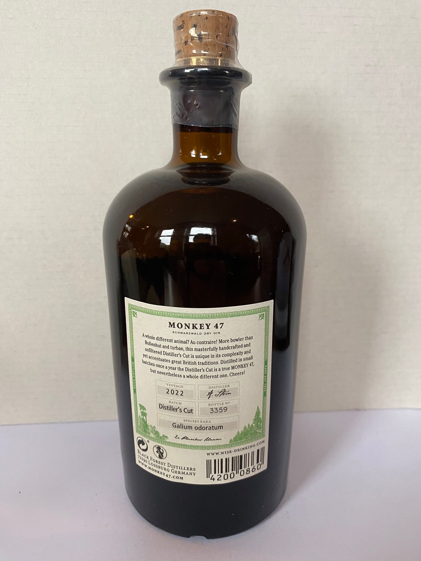 Monkey 47 Distiller’s Cut 2022 No 3359