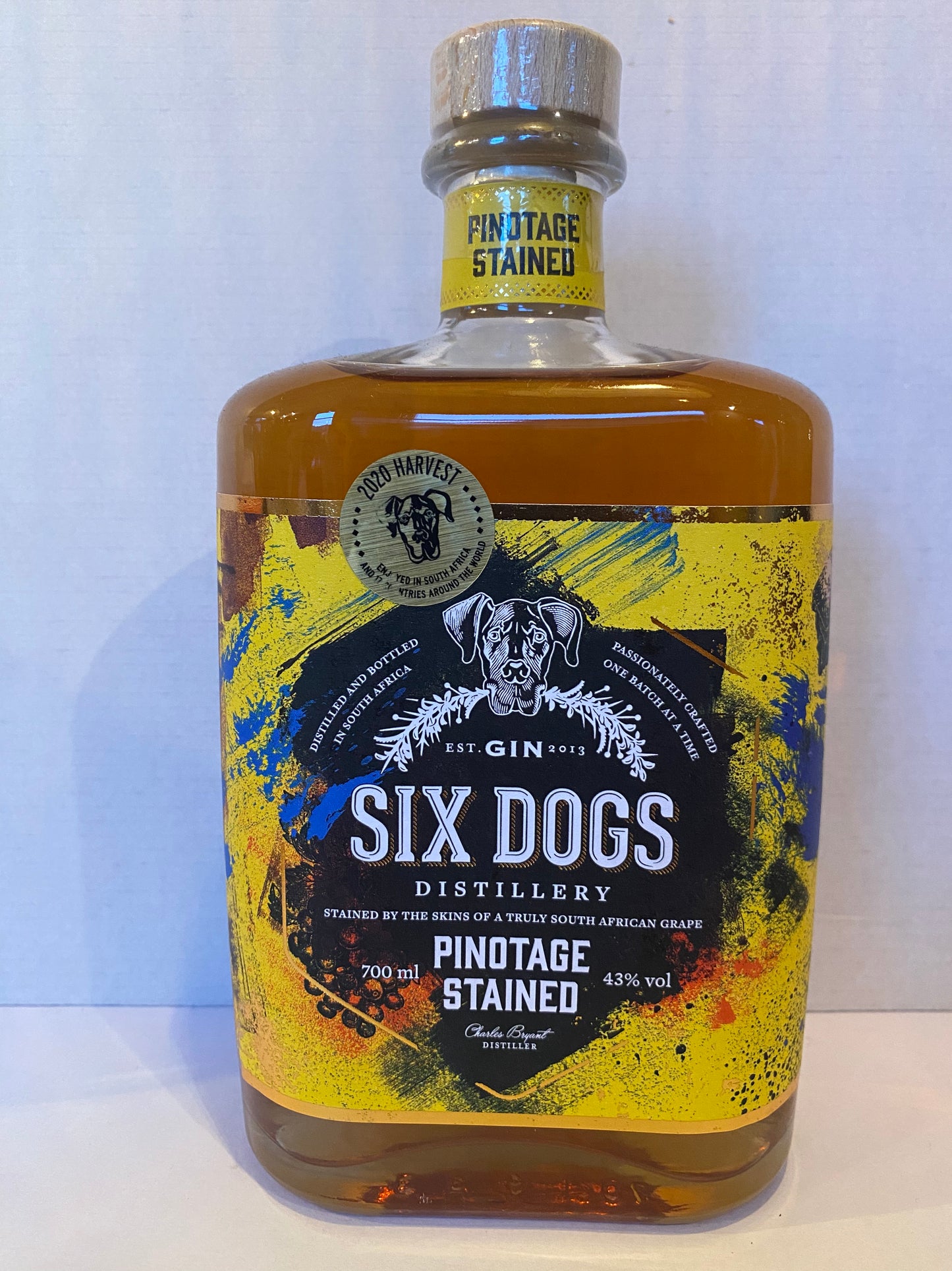 Six Dogs Pinotage Stained Gin