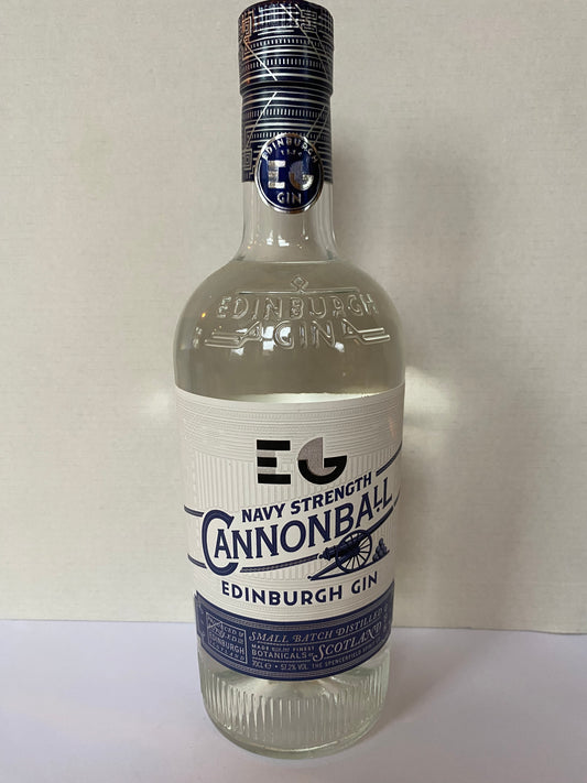 Edinburgh Navy Strength Cannonball Gin